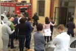 L'esercitazione pratica di evacuazione all'Officina dell'Arte della Fondazione Bambini e Autismo di Pordenone