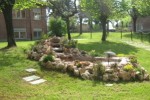 La Fontana Sensoriale nel Giardino dei Sensi dell'Istituto dei Sordi di Torino