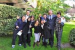 Il gruppo di lavoro della docufiction "Hotel 6 Stelle"