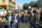 Un'immagine della "Pedalata Comoda", promossa il 21 dicembre scorso per le vie di Nola (Napoli)