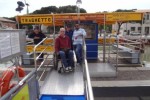 Traghetto di Cesenatico (Forlì-Cesena), reso accessibile alle persone con disabilità motoria in carrozzina