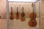 Alcuni dei meravigliosi strumenti conservati nel Museo del Violino Stradivariano di Cremona. Da tre anni, però, tale patrimonio non è piùvisitabile in autonomia e con gli adeguati supporti Braille, da parte delle persone con disabilità visiva