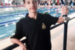 Il sedicenne nuotatore Lorenzo L'Abbate, che sin da quando aveva 11 anni fa parte della squadra della POLHA-Varese e che presto esordirà nella Nazionale Paralimpica (foto di Vito L'Abbate)