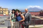 Anthony insieme ai familiari, subito dopo avere conseguito la laurea con il massimo dei voti (e lode) all'Università Parthenope di Napoli