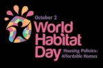 La notizia numero mille della Newsletter della Rete dei CAAD dell'Emilia Romagna è stata dedicata alla Giornata Mondiale dell'Abitare ("World Habitat Day"), centrata sul tema "Politiche abitative per l'alloggio accessibile"