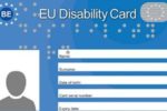 Un facsimile di quella che diventerà la Disability Card Europea