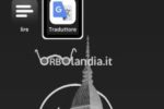 Un iPhone con il logo di Orbolandia.it, la community di autoaiuto di Ciechi a misura di città