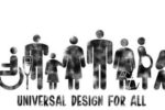 Una realizzazione grafica dedicata alla progettazione universale per tutti ("Universal Design for all")