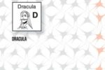 La copertina della versione di "Dracula" in simboli accessibili (INBook), recentemente pubblicata dalla Meridiana