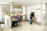 Una casa accessibile alle persone con disabilità motoria