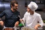 Vinicio Marchioni e Luigi Fedele, che nel film "Quanto basta" - con il quale si concluderà la giornata di Viterbo - interpretano il cuoco Arturo e il giovane Guido, un ragazzo con la sindrome di Asperger, che ha un talento innato per l'alta cucina