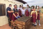 Foto di gruppo per i "Giardinieri sovversivi" dell'Associazione Nuove Frontiere di Ladispoli (Roma)