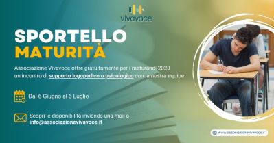 Vivavoce, Sportello Maturità 2023