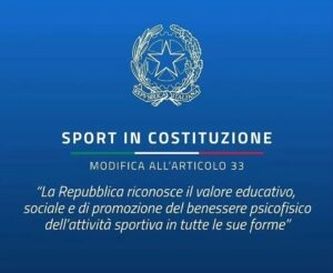 Sport in costituzione