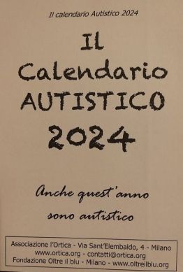 L'Ortica, Calendario Autistico 2024