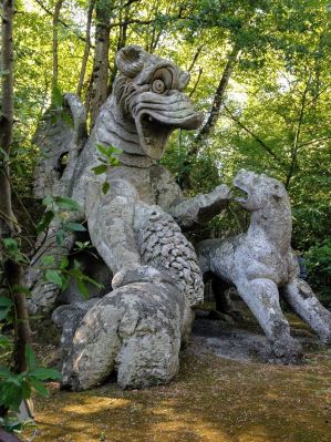 Statue del Sacro Bosco di Bomarzo (Viterbo)