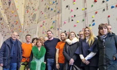 Capostrada di Pistoia, nuova parete per l'arrampicata