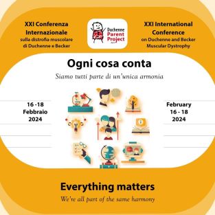 Parent Project, conferenza, 16-18 febbraio 2024, Roma