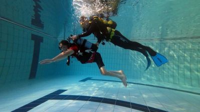 HSA Italia, immersione di persona con disabilità