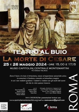 "La morte di Cesare", Roma, 25-26 maggio 2024