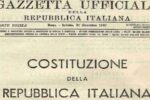 La Gazzetta Ufficiale del 27 dicembre 1947, giorno in cui venne promulgata la Costituzione Italiana