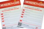 Una realizzazione grafica dedicata alle "Emergency Card" predisposte dalla Commissione Medico-Scientifica UILDM (Unione Italiana Lotta alla Distrofia Muscolare) per le principali malattie neuromuscolari