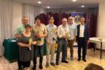 Foto di gruppo per i giocatori giunti sul podio dei Campionati di Rosolina Mare