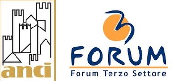 Loghi di ANCI e Forum del Terzo Settore