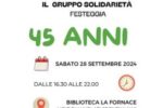 Gruppo Solidarietà: 45 anni di ascolto e di impegno sui servizi