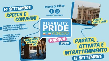 Padova, Disability Pride Veneto, settembre 2024