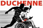 Il manifesto realizzato per la staffetta a base di flash mob, denominata "Born to Outrun Duchenne", promossa dall'Associazione Parent Project per la Giornata Mondiale di sensibilizzazione sulla distrofia muscolare di Duchenne del 7 settembre