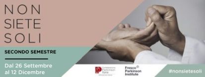 Parkinson Italia, "Non siete soli", 2° semestre 2024