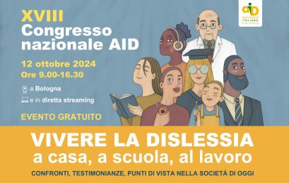 XVIII Congresso Nazionale AID, Bologna, 12 ottobre 2024