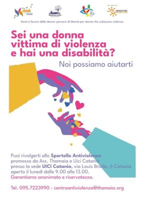 Catania, Sportello Antiviolenza donne