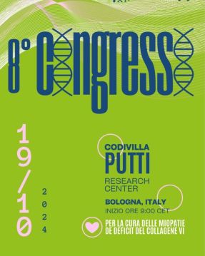 Congresso Collagene VI Italia, Bologna, 19 ottobre 2024