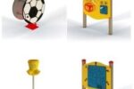 "World cup", "Gioco autista", "Canestro magico" e "Gioco percorso" sono i quattro giochi acquistati a Pontedera nell'àmbito del progetto "Gioco Inclusivo"