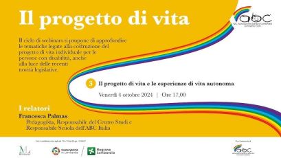 Incontro ABC sul progetto di vita, ottobre 2024