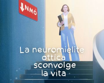 Realizzazione grafica sulla neuromielite ottica