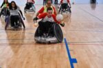 Partecipanti all'evento "Parasports for All" al Centro Sportivo Giuriati Polimi di Milano