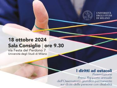 Milano, 18 ottobre 2024, "I diritti a ostacoli"