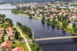 Uno scorcio di Skellefteå, la città svedese vincitrice nel 2023 dell'"Access City Award"