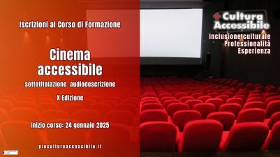 Corso cinema accessibile 2025