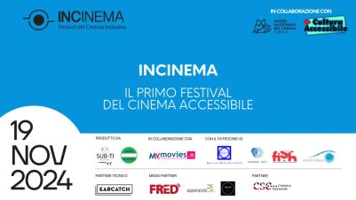 INCinema a Torino, 19 novembre 2024