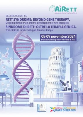 Meeting sulla sindrome di Rett, Pisa, 8-9 novembre 2024