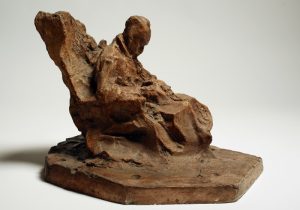 Medardo Rosso, "Malato all'ospedale", circa 1889