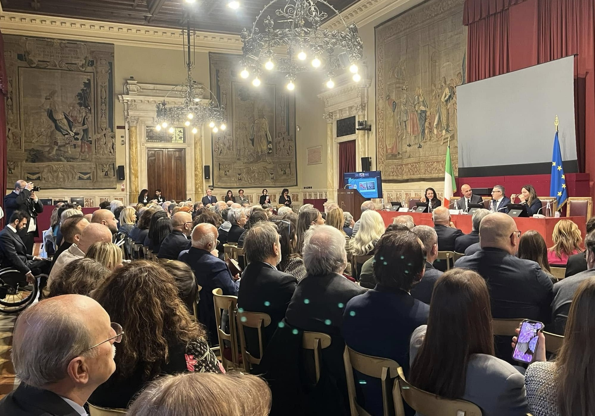 Un'immagine dell'incontro alla Camera dei Deputati che ha avuto per protagonista la Federazione FISH