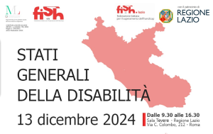 Stati Generali Disabilità Lazio, 13 dicembre 2024