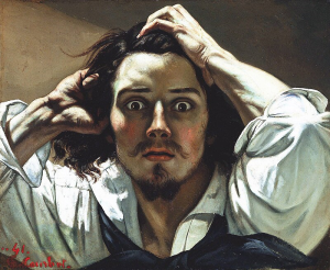 Gustave Courbet, “Uomo disperato”, 1843-1845