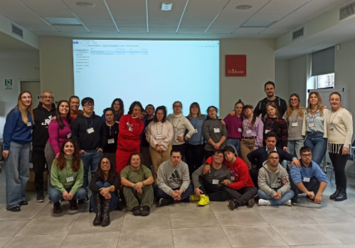 Foto di gruppo per i partecipanti alla quattro giorni di Roma