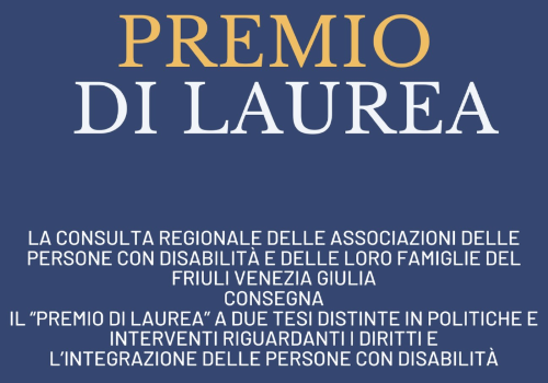 Premio laurea Consulta Friuli Venezia Giulia, 13 febbraio 2025